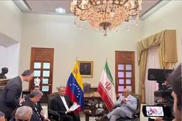 امیر عبداللهیان یجری محادثات مع رئیس المجلس الوطنی الفنزویلی