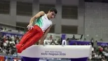 آرمان خدایی نقره گرفت؛ نخستین مدال تاریخ ژیمناستیک ایران در خرک حلقه + ویدیو