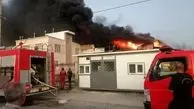 مهار آتش در کارخانه شیراز / ۲۳ نفر مصدوم شدند