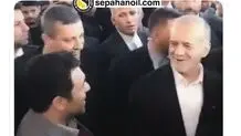 بازدید رئیس جمهور از غرفه نفت سپاهان