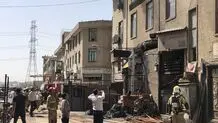 جزئیات جدید از آتش‌سوزی در بازار آهن شادآباد/ حدود ۸۰ درصد حریق مهار شده است + ویدیو