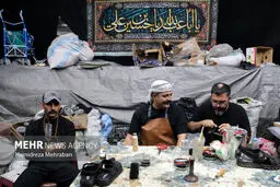 تصاویر دیدنی از موکب زائران اربعین