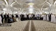 جشن عروسی دسته‌جمعی در حرم امام رضا+ عکس