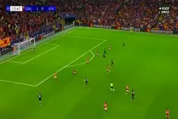 جبران برق آسا/ گل اول یوونتوس به گالاتاسرای+ ویدئو