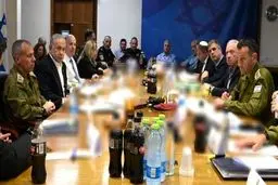 نشست اضطراری کابینه امنیتی اسرائیل برای بررسی توافق آتش‌بس در غزه 