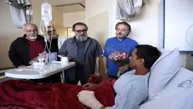 حضور سینمایی ها برای عیادت از مجروحین در حمله اسرائیل