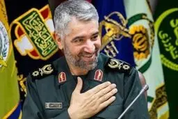 حضور مقام ارشد سپاه در مراسم چهلم پسر کاظم صدیقی + عکس