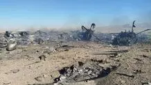تصاویری که تسنیم از انهدام پرنده‌های متجاوز آمریکایی در اصفهان منتشر کرد