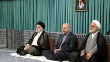 تصویری از گپ‌وگفت قالیباف و رئیسی در مقابل دوربین/ عکس

