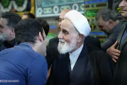 احوالپرسی گرم ناطق‌نوری با محسن رضایی و محمدباقر قالیباف + عکس