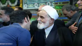 احوالپرسی گرم ناطق‌نوری با محسن رضایی و محمدباقر قالیباف + عکس