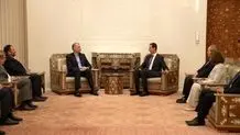 Syria's Assad tells Mokhber he will travel Tehran