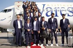 تیم ملی فوتبال عازم قطر شد