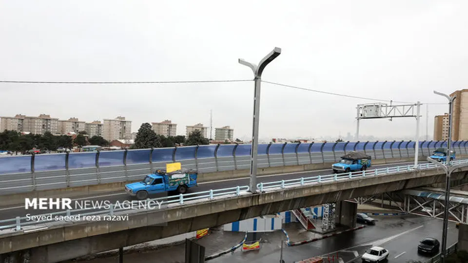 تونل نیایش و پل صدر امشب مسدود می‌شود