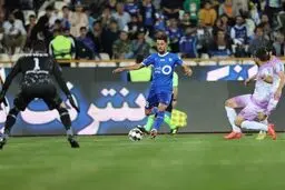 پوستر باشگاه استقلال برای مسابقه مقابل هوادار