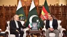 دیدار لاریحانی با فرمانده ارتش پاکستان

