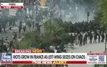 پرچم فلسطین در دست معترضان فرانسوی