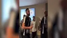 رونالدو و اعضای کاروان النصر وارد استادیوم آزادی شدند/ ویدئو

