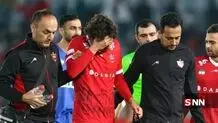 غیبت یک ماهه ستاره پرسپولیس به علت مصدومیت شدید