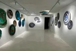 نمایشگاه «آبی سفید» ایرج شافعی در گالری کوین