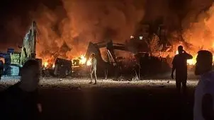 حمله هوایی اسرائیل به جنوب لبنان + عکس