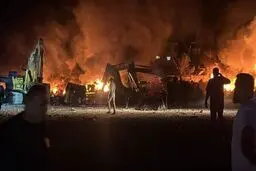 حمله هوایی اسرائیل به جنوب لبنان + عکس