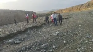نجات ۳ دانشجوی مفقودشده معدن در ارتفاعات جیرفت
