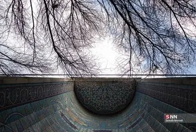گوشه‌ای از معماری بافت مرکز تهران