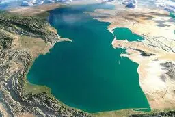 تراز آب دریای خزر به پایین‌ترین میزان خود طی حدود ۲۰۰ سال اخیر رسیده است