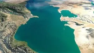 تراز آب دریای خزر اعلام شد