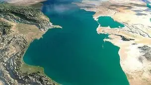 تراز آب دریای خزر اعلام شد