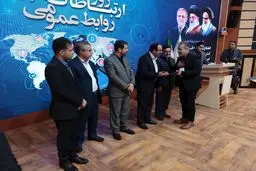 کسب عنوان روابط عمومی برتر توسط اداره کل راهداری و حمل و نقل جاده‌ای استان همدان