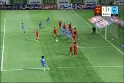 گل اول چادرملو به پرسپولیس+ ویدئو