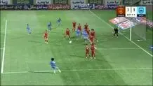 گل اول چادرملو به پرسپولیس+ ویدئو