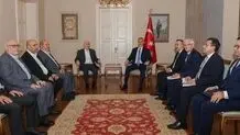 دیدار رهبران حماس و وزیر خارجه ترکیه + جزئیات