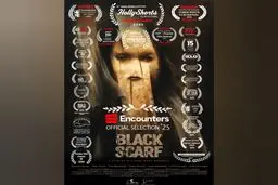 یک جایزه و یک نامزدی بین المللی برای «شال سیاه» 