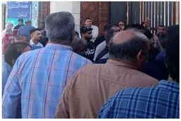 نانوایان اهواز تحصن کردند 
