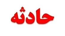 واژگونی حادثه ساز یک ون در پردیس تهران