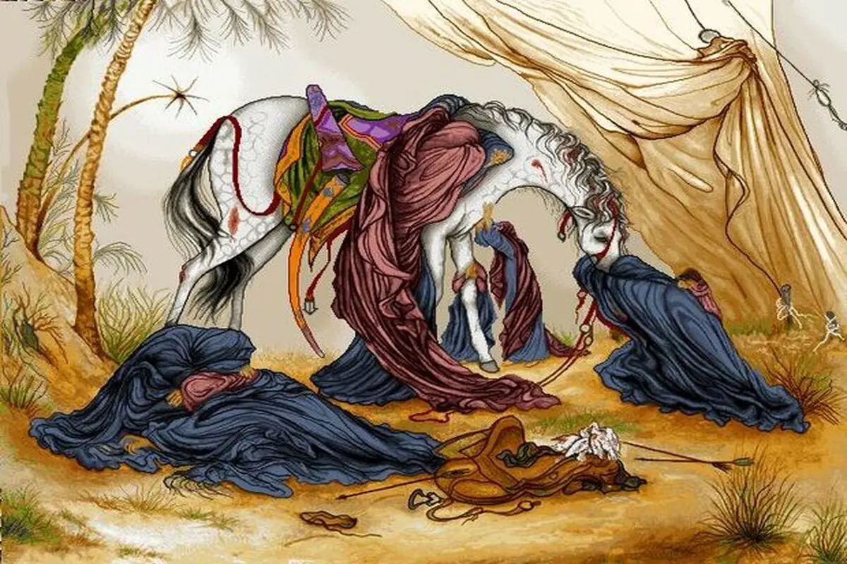 رونمایی از نماد «عصر عاشورای فرشچیان» در فرودگاه امام خمینی

