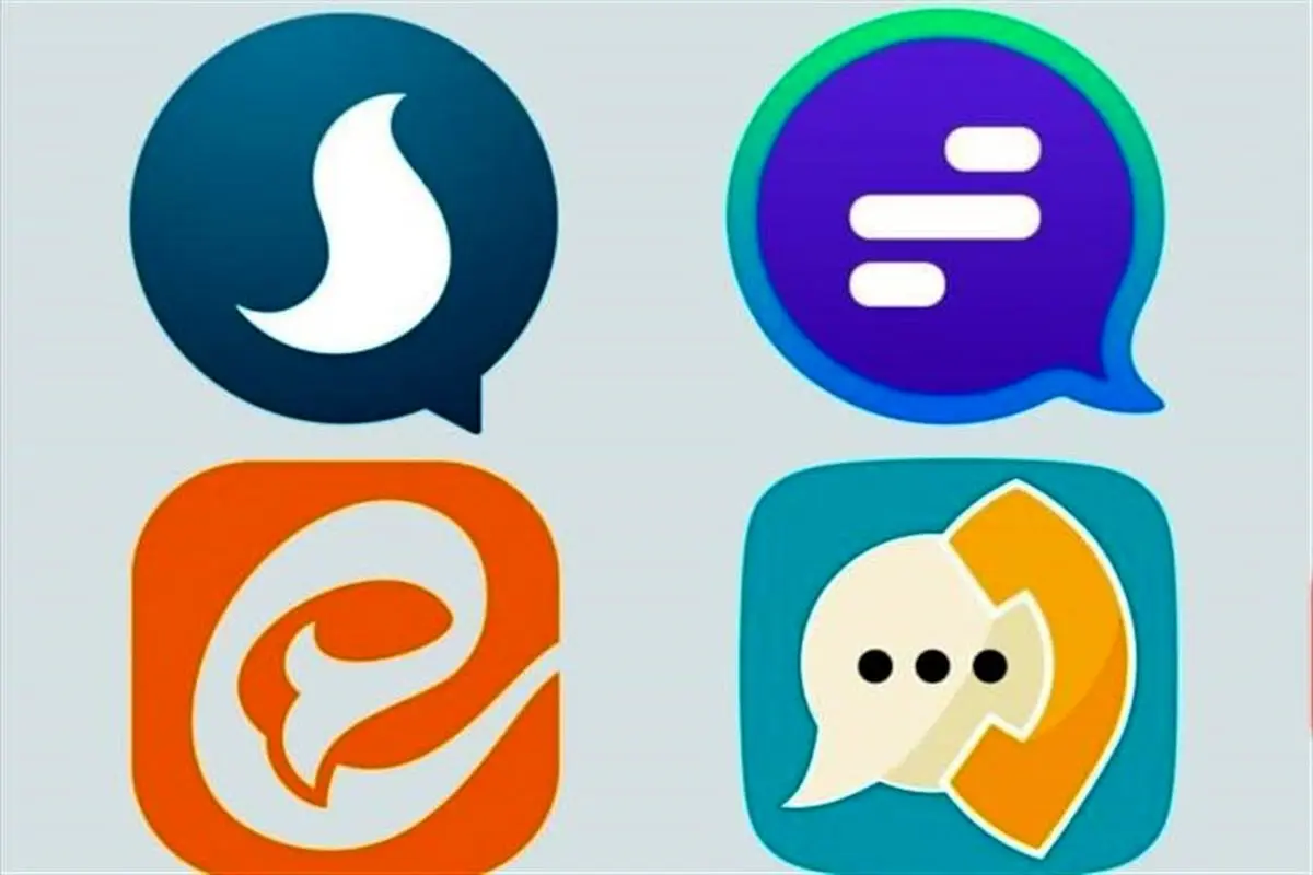 صحبت از طریق اپلیکیشن خارجی درباره قطعی ایتا و بله + عکس