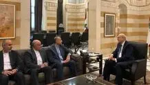 دیدار و گفت‌وگوی امیرعبداللهیان با نجیب میقاتی

