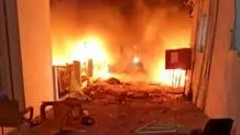 ارتش اسرائیل ساختمان مجلس قانونگذاری فلسطین را منفجر کرد/ویدئو


