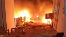 لحظه هولناک ورود موشک اسرائیل به بیمارستان غزه!/ ویدئو


