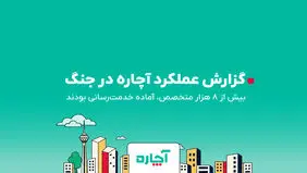 تاب‌آوری آچاره در بحران؛ ثبت حدود ۱۱۹ هزار سفارش در جنگ ۳۹ روزه