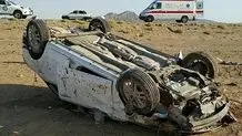 تصادف مرگ‌بار تریلی و پیکان‌وانت در محور دانسفهان