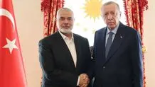 ترکیه: اردوغان و هنیه درباره لزوم آتش‌بس در غزه گفت‌وگو کردند