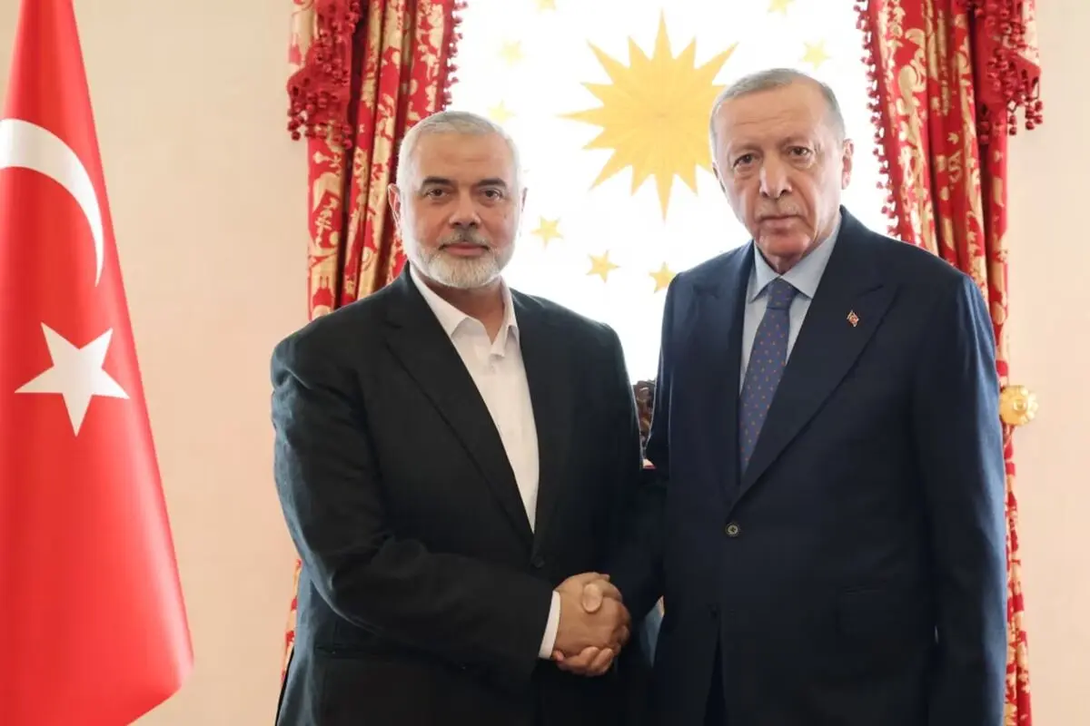 ترکیه: اردوغان و هنیه درباره لزوم آتش‌بس در غزه گفت‌وگو کردند