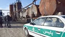 کشف ۱۰۰ هزار لیتر سوخت قاچاق
