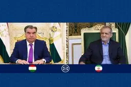پزشکیان استقلال تاجیکستان را تبریک گفت