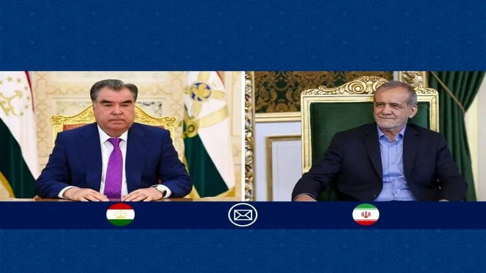 پزشکیان استقلال تاجیکستان را تبریک گفت